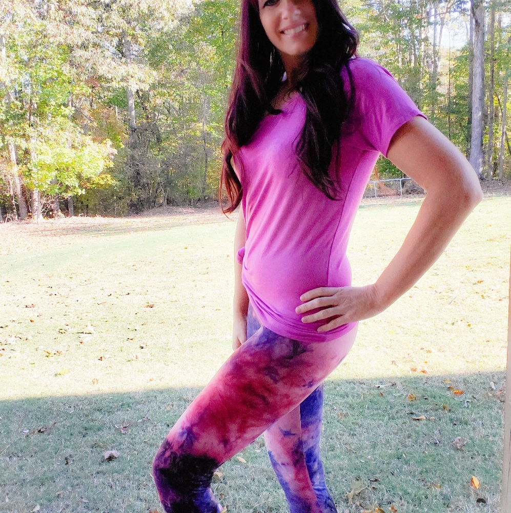 Splash tiedye leggings NWT